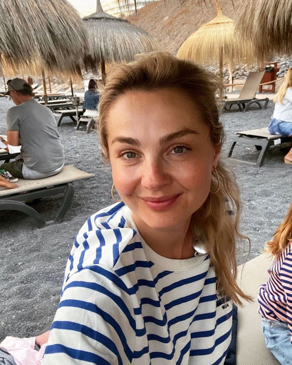 Małgorzata Socha na urlopie
