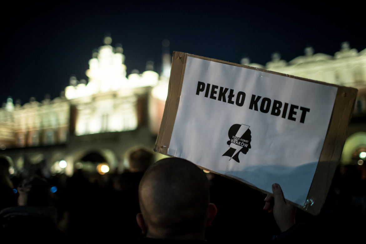 Strajk Kobiet. Wielotysięczny protest w Krakowie