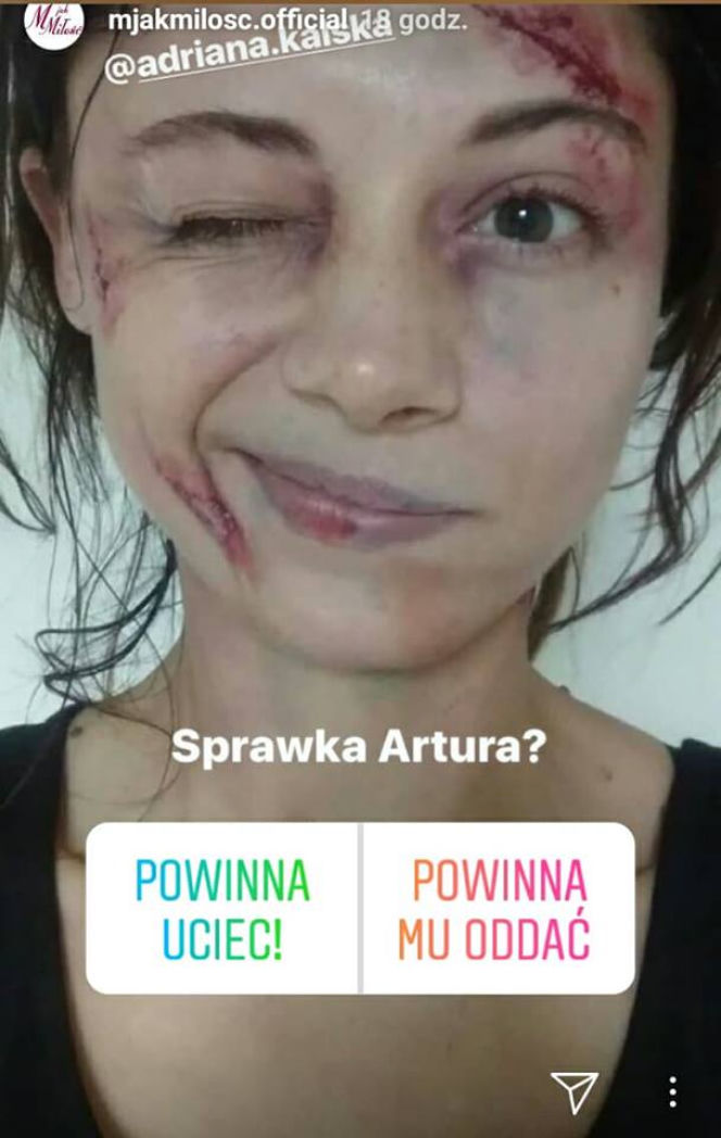 Iza (Adriana Kalska) z M jak miłość - głosowanie