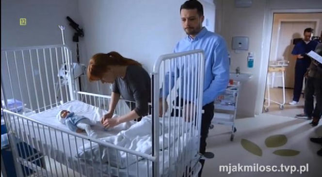 M jak miłość po wakacjach 2016. Tomek (Andrzej Młynarczyk), Agnieszka (Magdalena Walach)