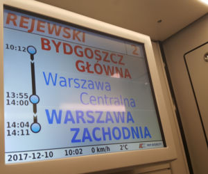 Pociąg Rejewski ruszył z Bydgoszczy do Warszawy