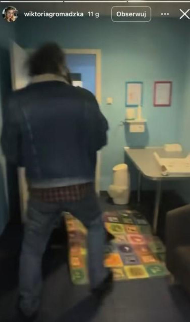 Screen Instagram Wiktoria Gromadzka