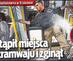 Ustąpił miejsca w tramwaju i zginął