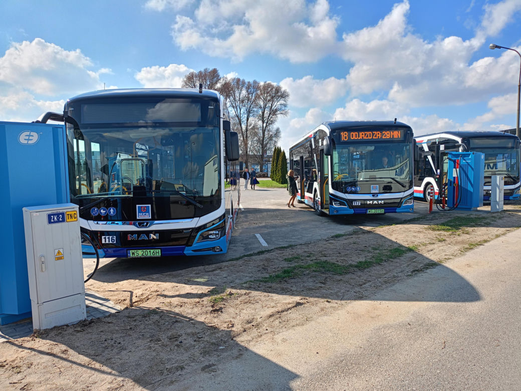 Nowe autobusy zeroemisyjne siedleckiego MPK można spotkać na trasach linii 12, 16 i 18