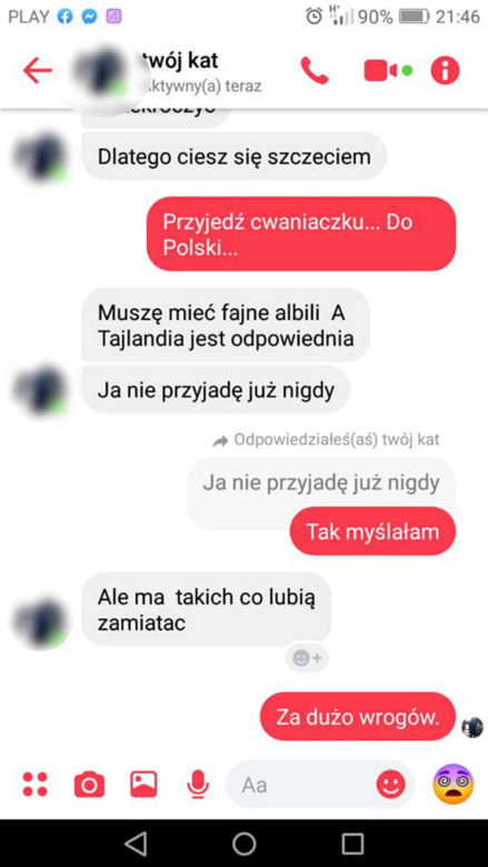 Nękana kobieta