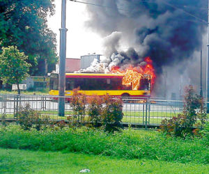 Solaris płonął jak pochodnia