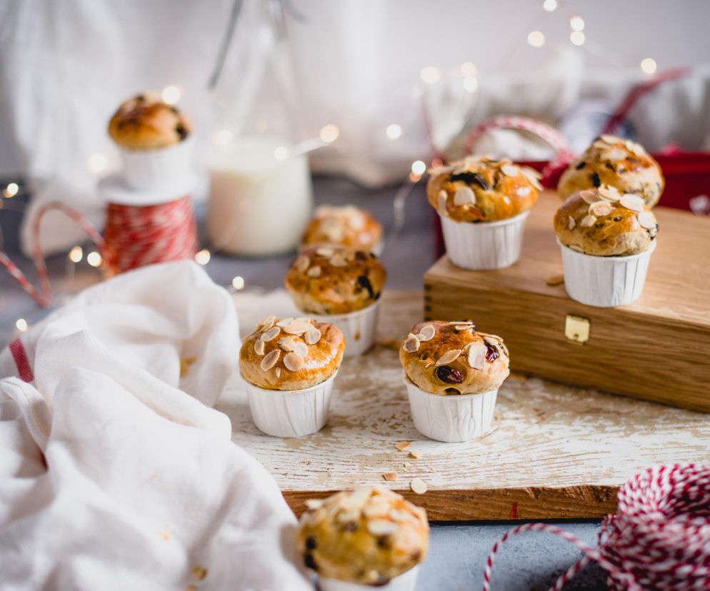 Włoski świąteczny klasyk w mini wersji. Te muffinki podbijają serca