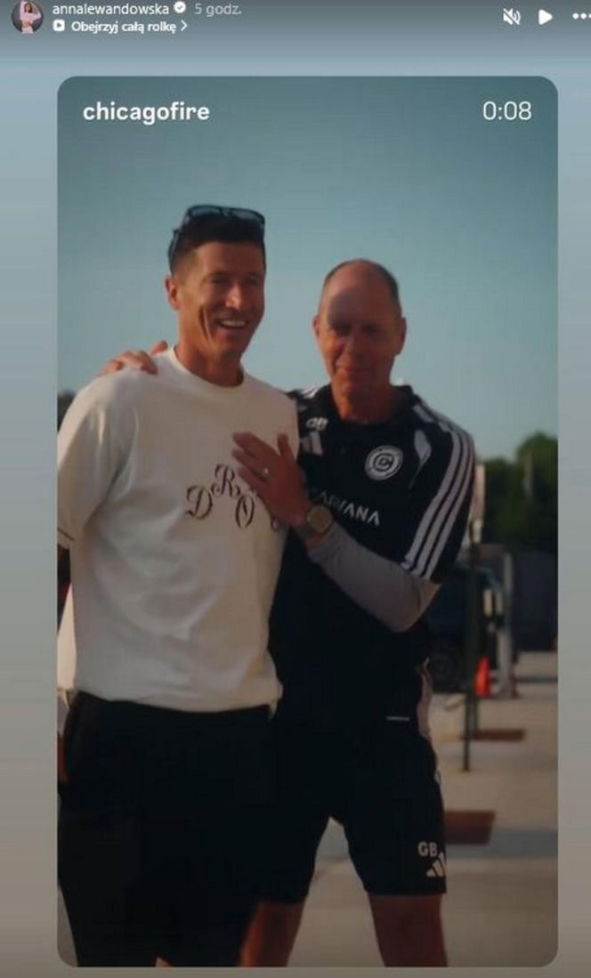 Anna Lewandowska na koncercie