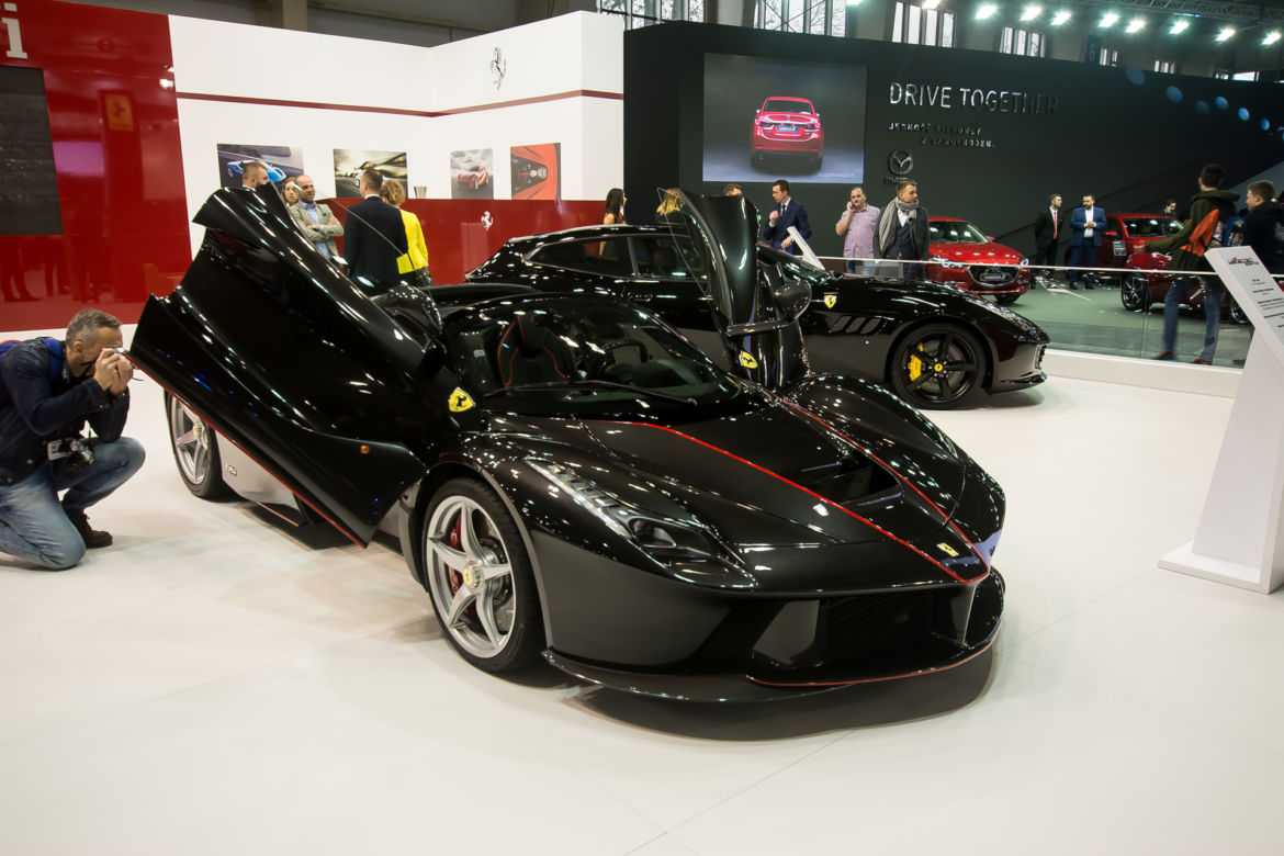 Ferrari LaFerrari Aperta na Poznań Motor Show 2017