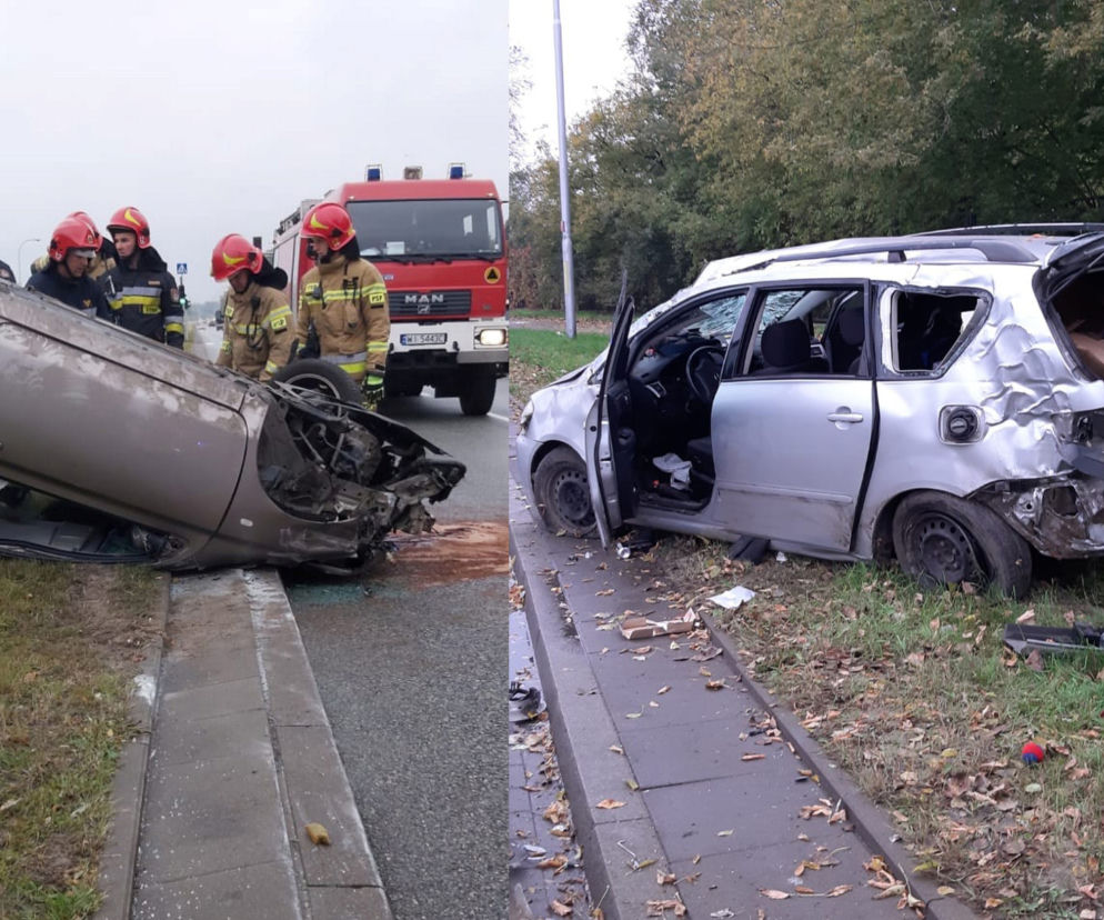 Dwa wypadki jeden po drugim, paraliż komunikacyjny na Pradze-Południe
