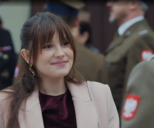 M jak miłość odc. 1926. Bogna (Sherazade Wolff), Mateusz (Rafał Kowalski)