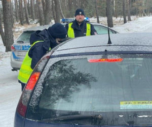 Na wschodniej granicy służą też policjanci z Tarnowa