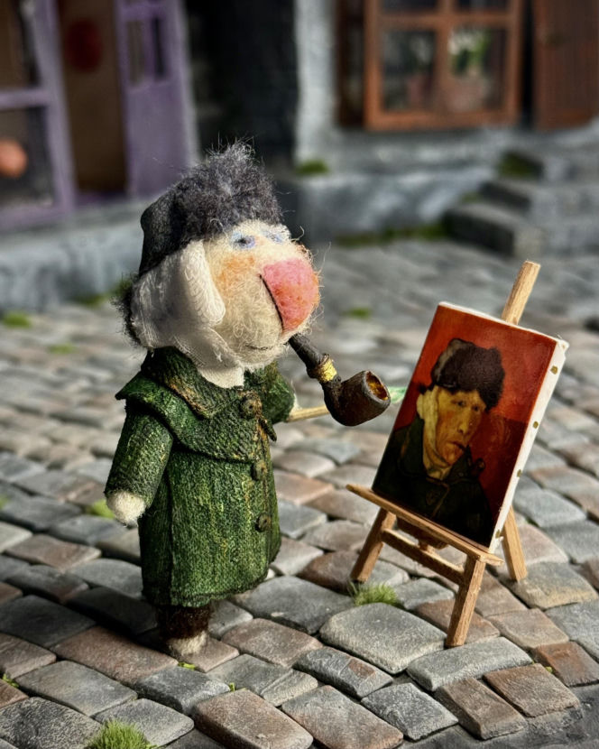 Filcowe myszki Joanny. Marka "Wyszło z norki"