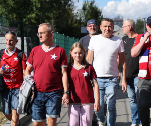 Wisła Kraków - Wieczysta Kraków: Zdjęcia kibiców i zawodników z meczu 6. kolejki PKO BP Ekstraklasy