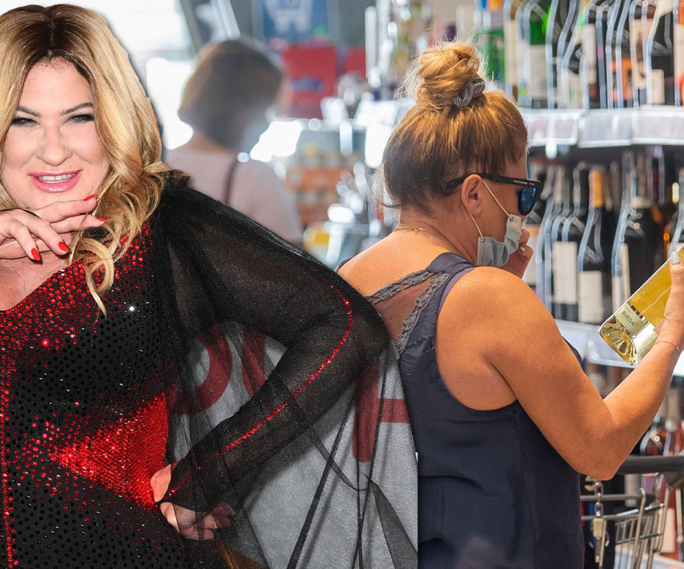 Beata Kozidrak - tak kupuje alkohol