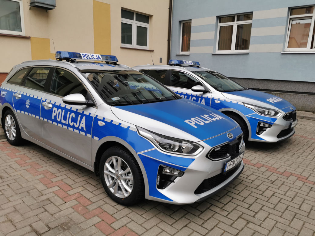 Nowe radiowozy policji w Białymstoku