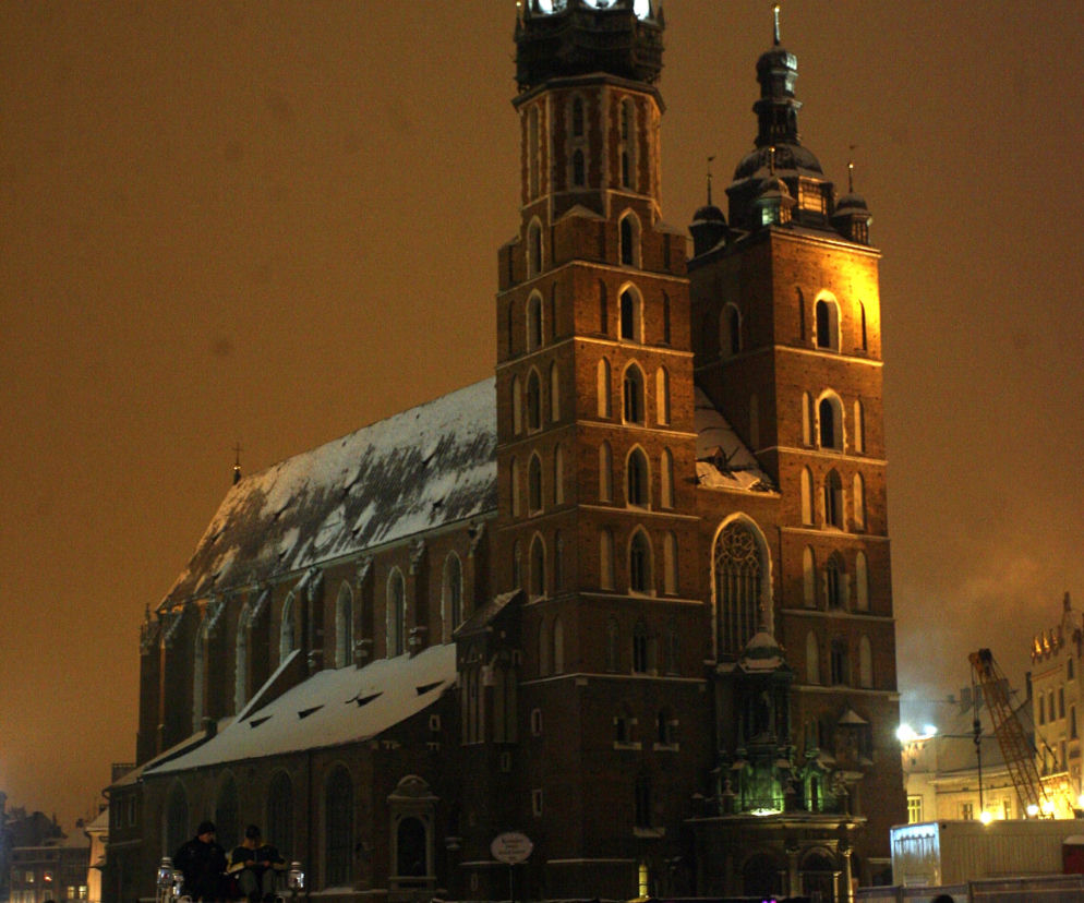 Kraków zimą