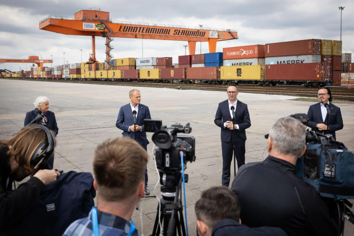 26 maja 2025 r. podpisano umowę dotyczącą inwestycji w Euroterminalu Sławków