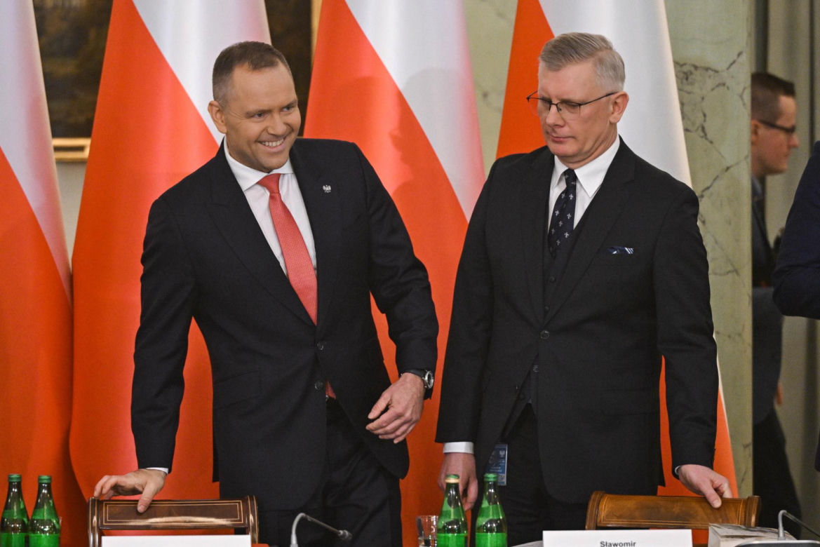 Lawina komentarzy. W sieci zawrzało po wystąpieniu Nawrockiego na RBN