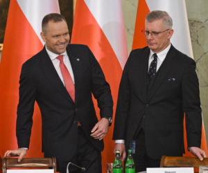 Lawina komentarzy. W sieci zawrzało po wystąpieniu Nawrockiego na RBN