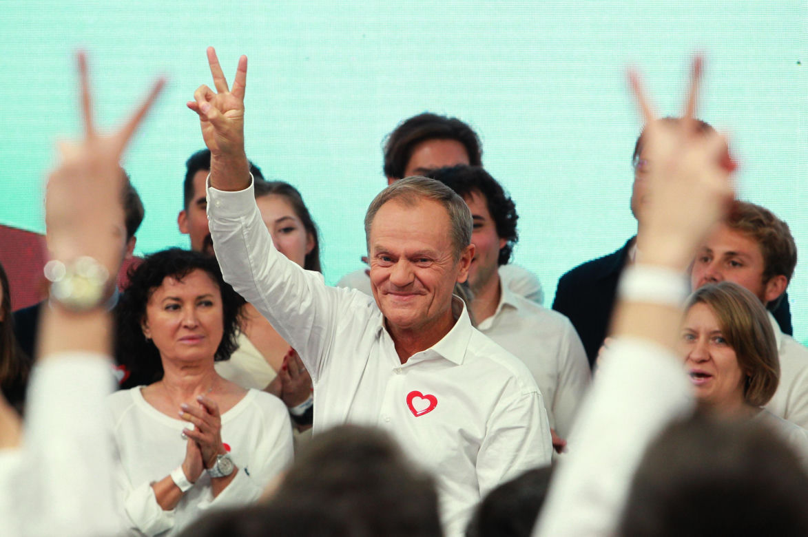 Sztab wyborczy Koalicji Obywatelskiej, 2023r.