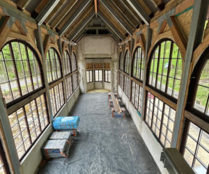 Pijalnia Dolnego Źródła w Świeradowie-Zdroju - zdjęcia z budowy i archiwalia