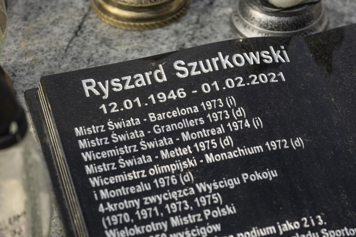 Grób Ryszarda Szurkowskiego