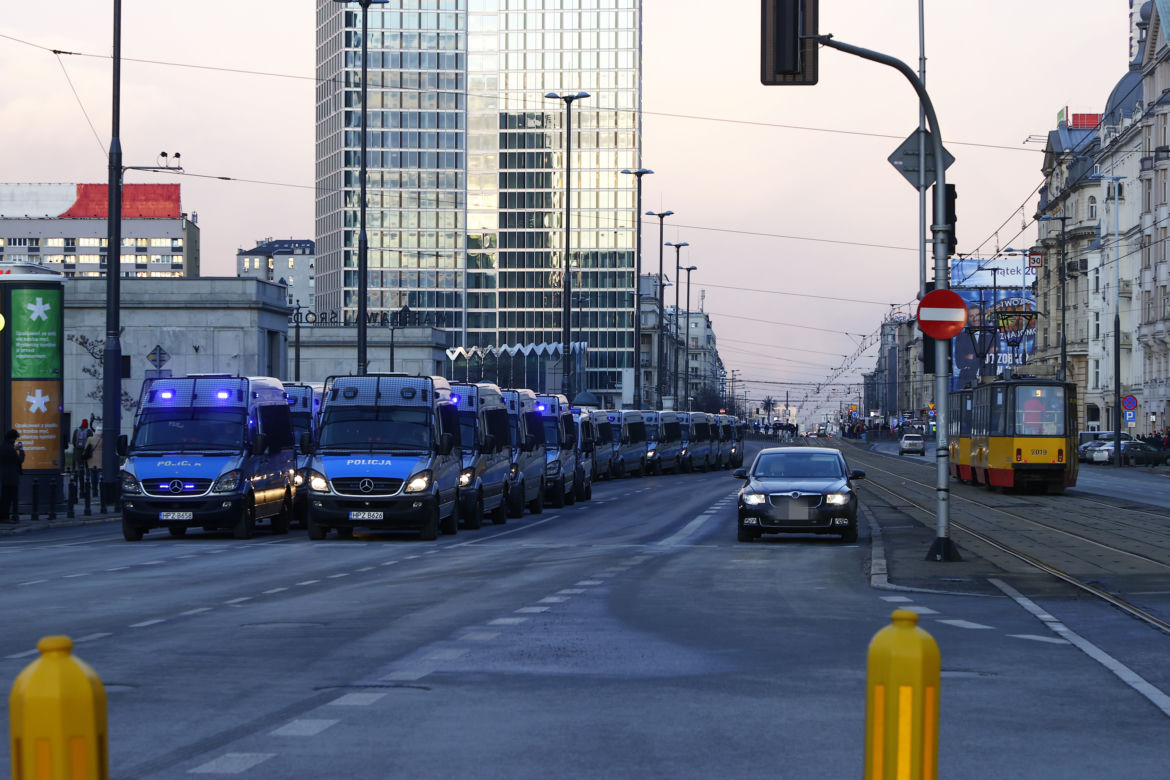 Strajk kobiet w Warszawie