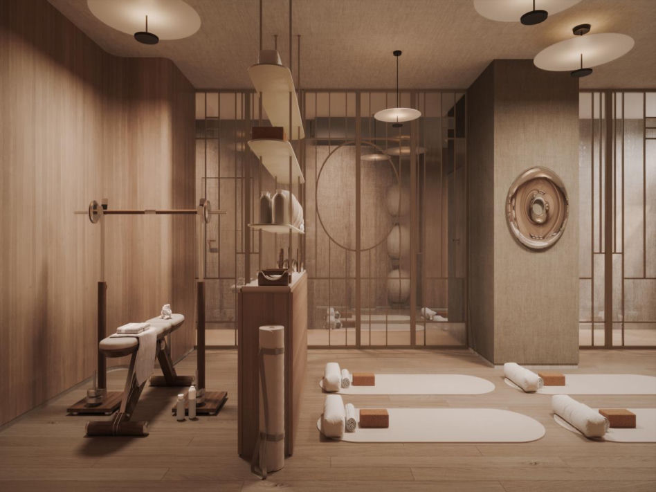 Wellness zone - wizualizacja