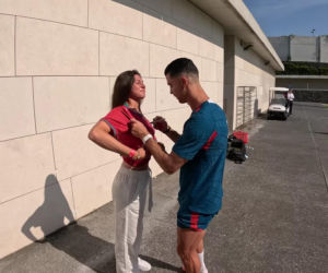 Cristiano Ronaldo i Celine Dept