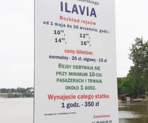 Statek Ilavia ponownie na wodach Jezioraka. Sezon 2020 rozpoczęty!