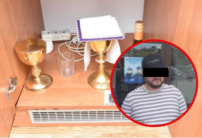 Włamał się na plebanię, wypił wino mszalne i zaatakował księdza! Szokująca historia z Lublina