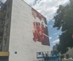 W Rzeszowie powstaje kolejny mural Arkadiusza Andrejkowa