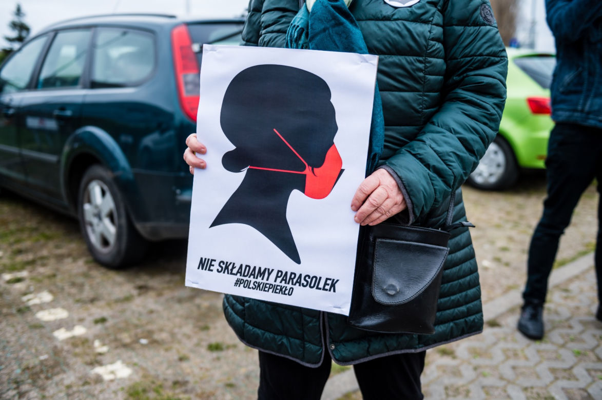 Strajk kobiet w Trójmieście. Awantura w centrum Gdańska