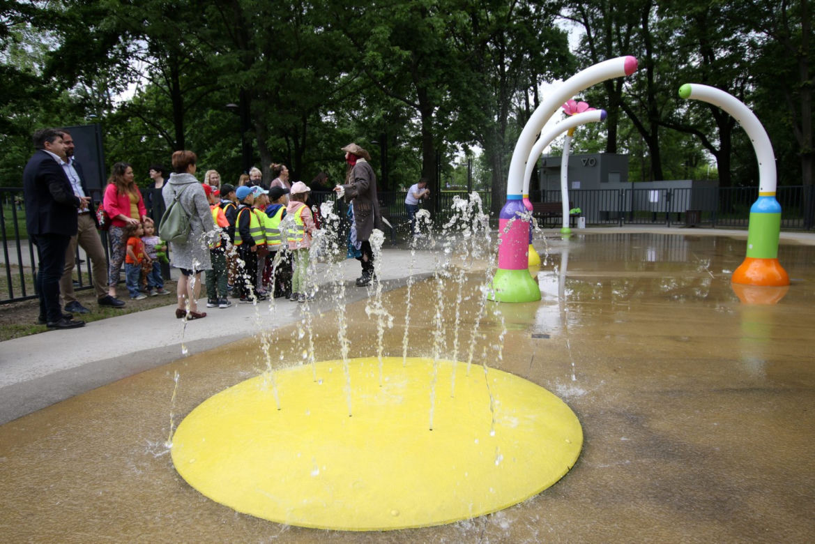 Nowy park wodny w Warszawie
