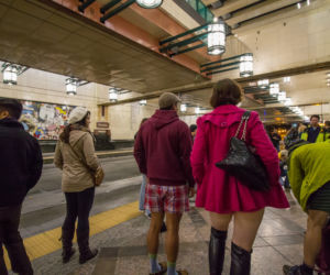 „No Pants Subway Ride”