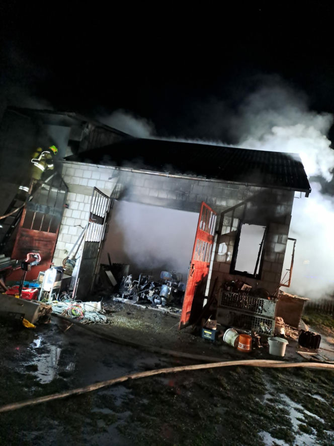 Strażacy z Łukowa i powiatu Łukowskiego mieli w weekend sporo pracy