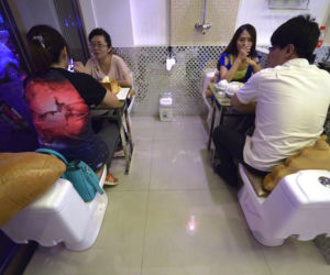 Toaletowa restauracja