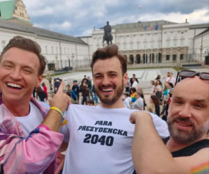 Gwiazdy na Paradzie Równości: Błażej Stencel i Kamil Krupicz
