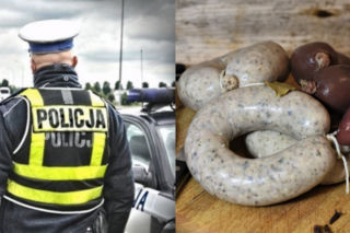 Kępno: Oferował policjantom nietypową łapówkę. Nie skusili się na wyroby ze świni!