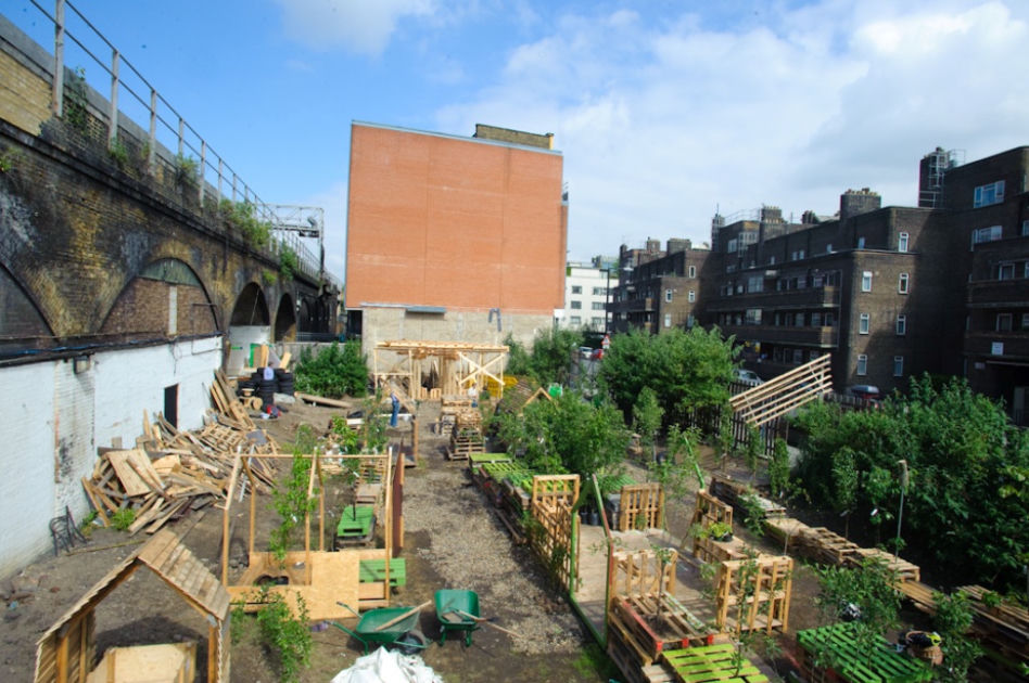 The Union Street Urban Orchard czyli miejski ogród w Londynie, wspólne przedsięwzięcie mieszkańców, artystów, architektów, ogrodników i naukowców