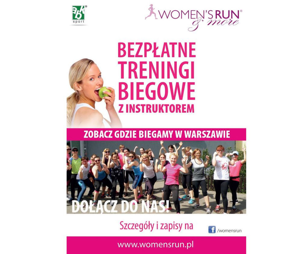 Women’s Run & More zaprasza na bezpłatne treningi biegowe