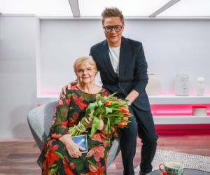 Stanisława Celińska z rodziną