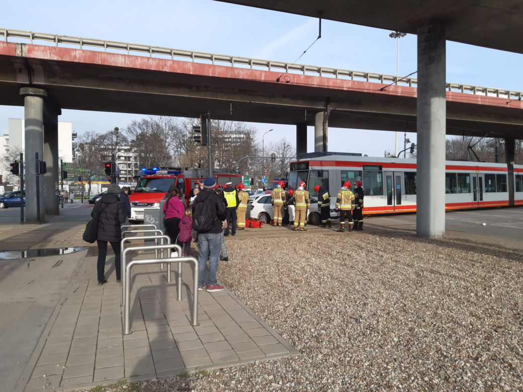 wypadek na Włókniarzy