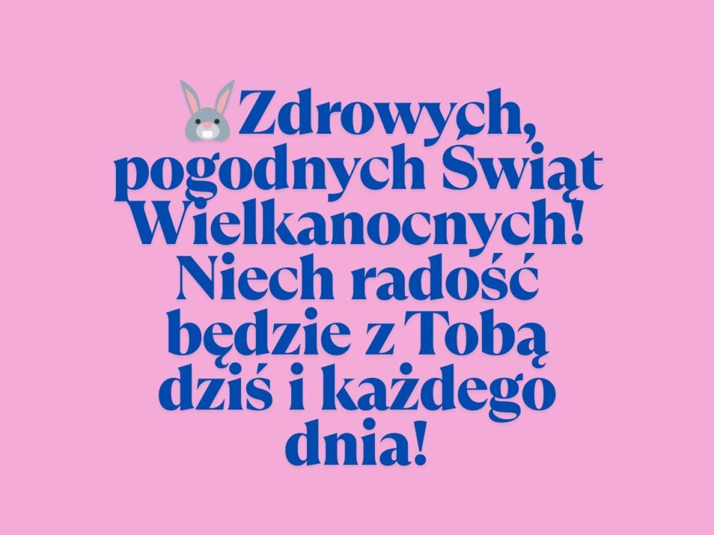 Wesołych Świąt Wielkanocnych 2025 - życzenia krótkie, piękne, SMS