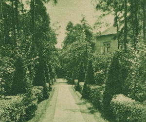 Zdjęcie z broszury reklamowej „Uzdrowisko A. Górewicza Zakład Leczniczo-Dietetyczny – Otwock”