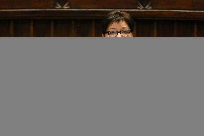 Teresa Piotrowska - minister spraw wewnętrznych
