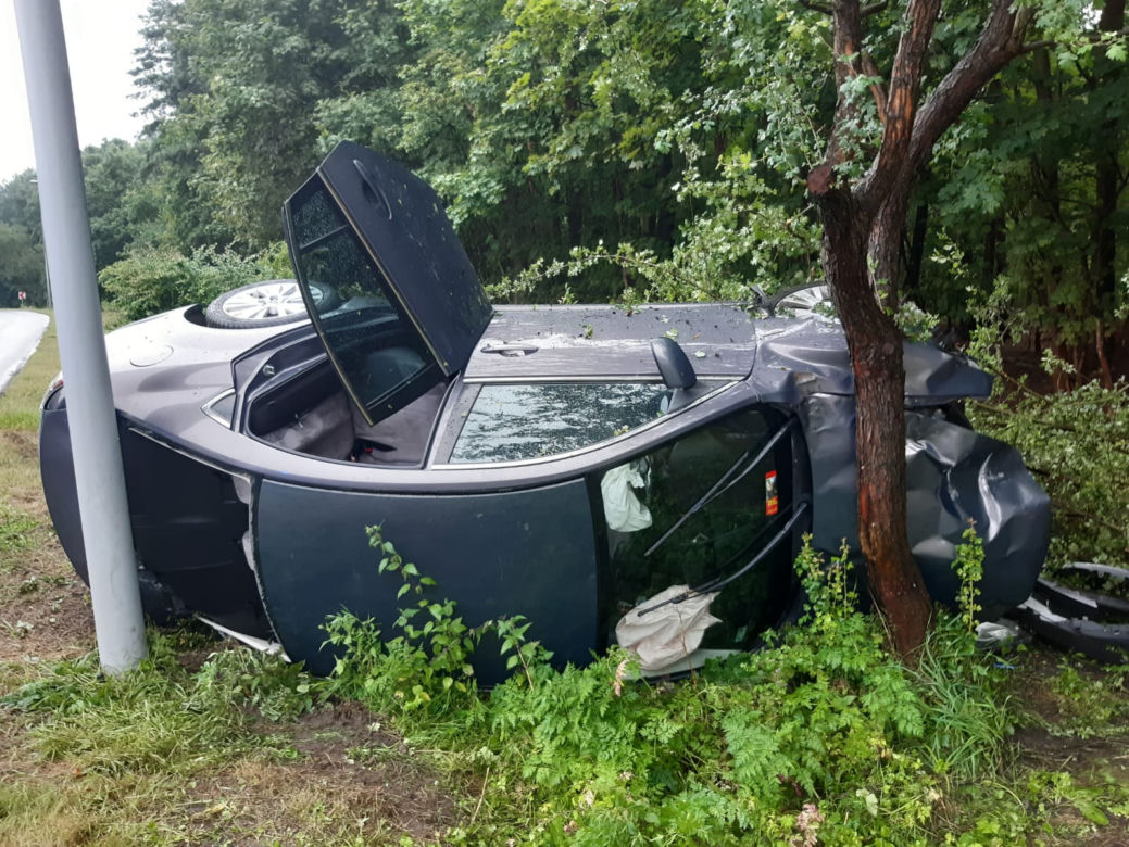 Wypadek na Szosie Chełmińskiej w Toruniu