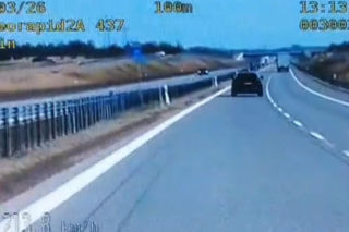 213 km/h na ekspresówce. Kierowca Lamborghini zatrzymany przez policję