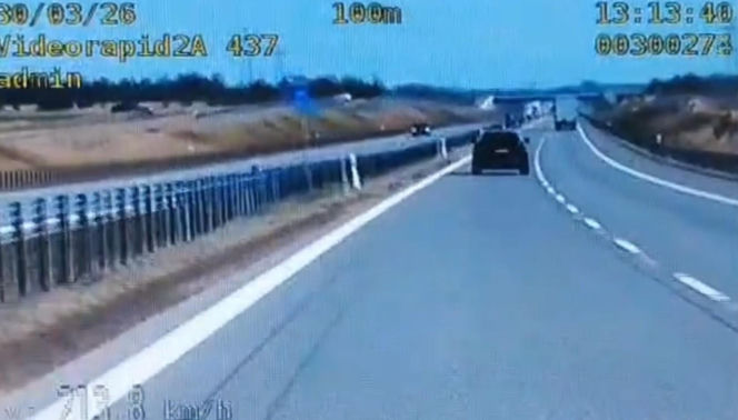 213 km/h na ekspresówce. Kierowca Lamborghini zatrzymany przez policję
